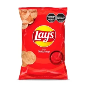 Papas Lays sabor a Kétchup 77g