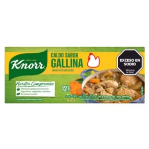 Caldo Knorr Gallina en Cubos x 12