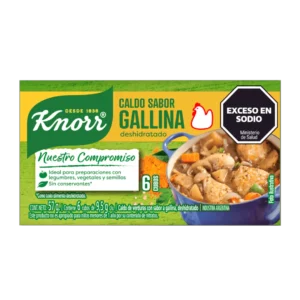 Caldo en Cubos Gallina Knorr