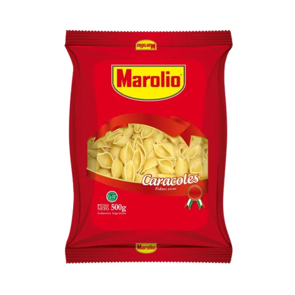 Fideos Caracol Marolio