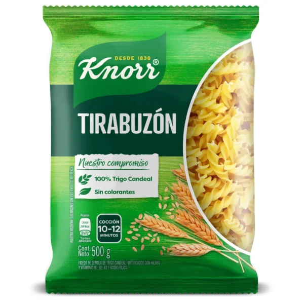 Fideos Tirabuzón Knorr