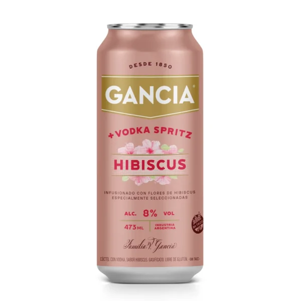Gancia Hibiscus Vodka Spritz Lata
