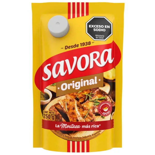 Mostaza Original Savora 250g