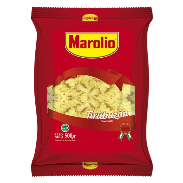 Fideos Marolio Tirabuzón x 500 g