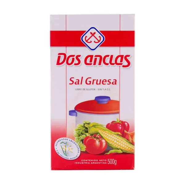 Sal Gruesa Dos Anclas Estuche 500g