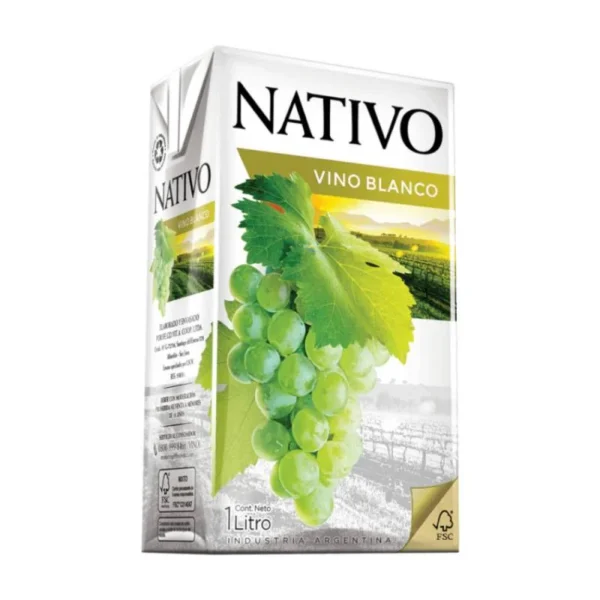 Vino Blanco Nativo Tetra