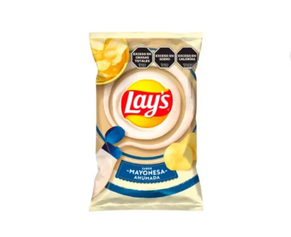 Papas Lays Mayonesa Aumada 77g