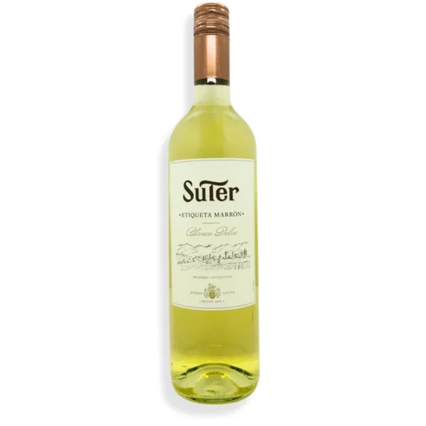 Vino Blanco Suter Etiquet Marrón