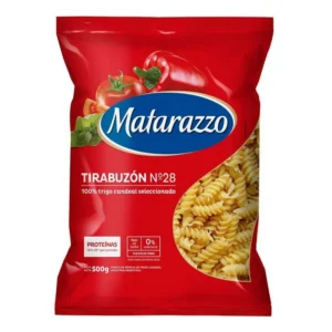 Fideos Tirabuzón Matarazzo 500 Gr