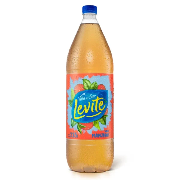 Agua Saborizada Levite Manzana 2,15 L