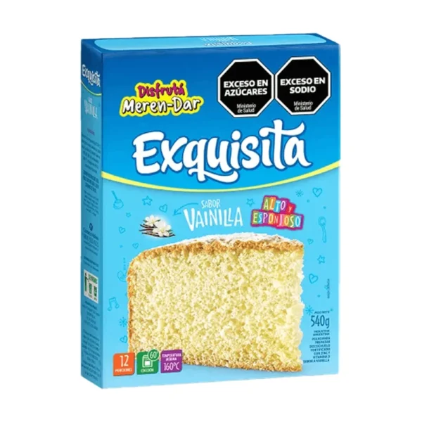 Bizcochuelo Exquisita Vainilla