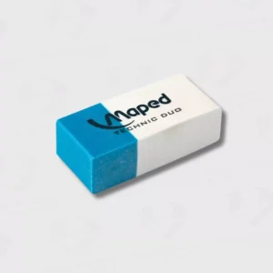 Goma de Borrar Maped Blanca y Azul