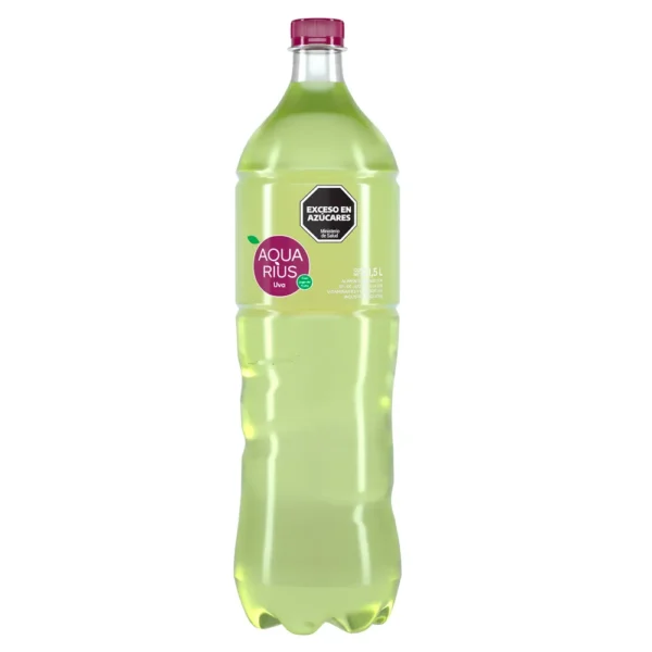 Agua Saborizada Aquarius Uva 1,5L