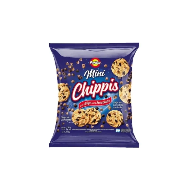 Galletitas Parnor Mini Chips 120 Gr