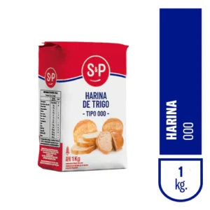 Harina S y P 000 ultra refinada