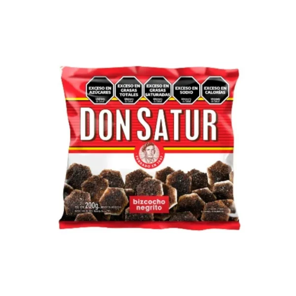 Don Satur Bizcochos Negros 200 Gr