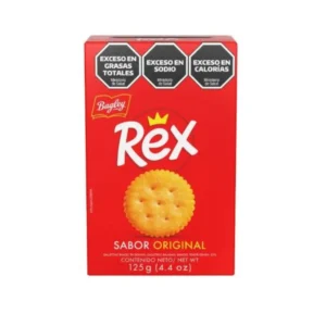 Galletitas Rex Originales 125 Gr Estuche