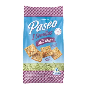 Paseo Crackers 5 Semillas Violeta 300g