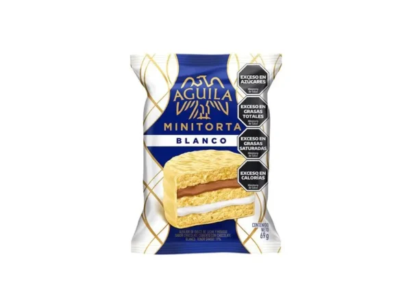 Alfajor Minitorta Blanco Choco 72g