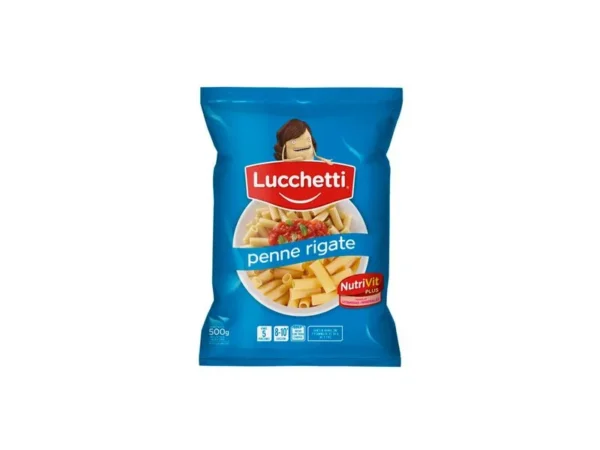 Fideos Lucchetti Penne Rigate  N45 500g