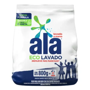 Jabón Polvo Ala Lavado a Mano Eco 800g