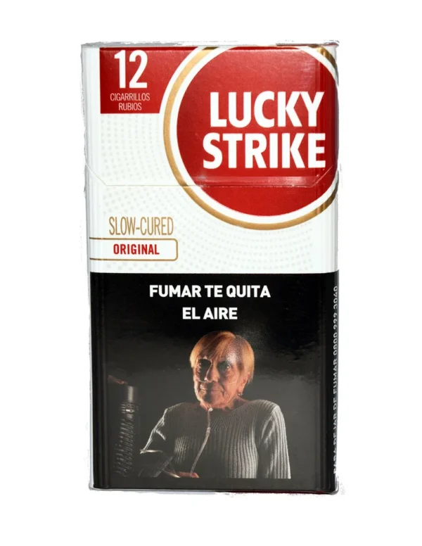 Cigarrillos Lucky Strike Rubios x 12