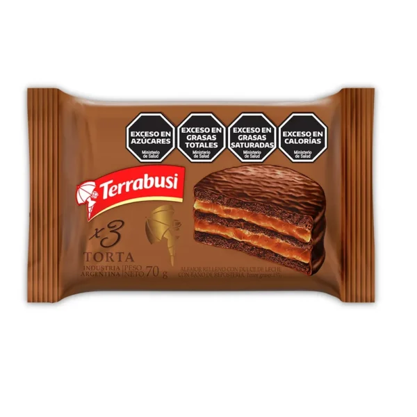 Alfajor Terrabusi Triple Torta 70g