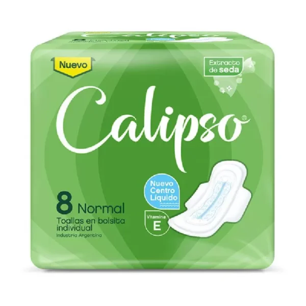 Calipso Toallas Femeninas Normal x8