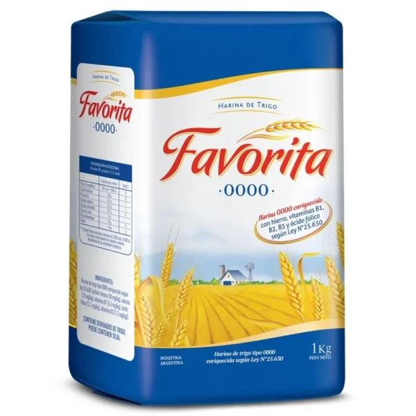 Harina Favorita 0000 de 1 Kg