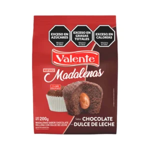 Magdalenas Valente Choco D Leche 200g