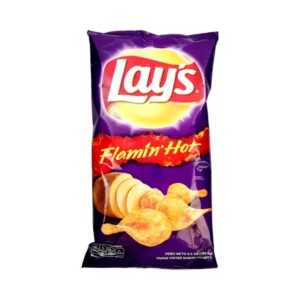 Lays Papas Acanaladas Flamin Hot 70 Gr