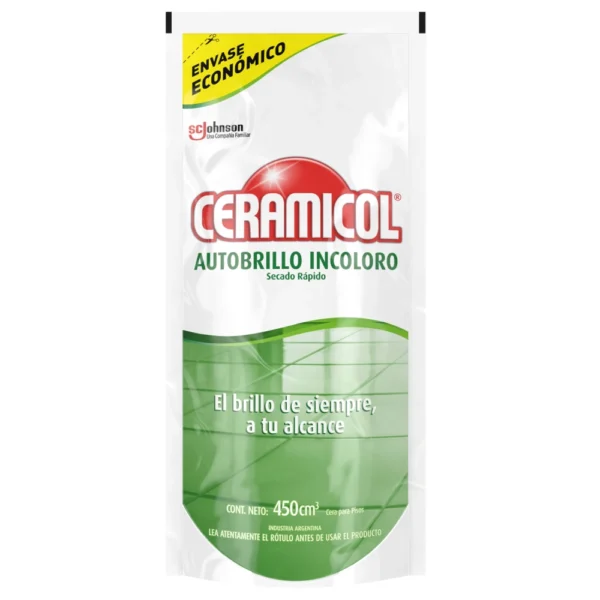 Cera Ceramicol Auto brillante 450 ml