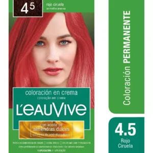 Leau Vive Color Crema 4.5 Rojo Ciruela