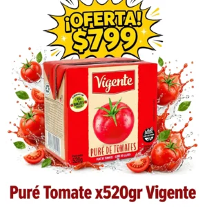 Puré de Tomate Vigente 520 Gr