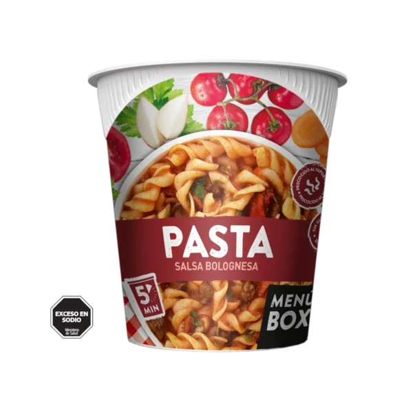Pasta Lista Box Bolognesa Vaso 64g