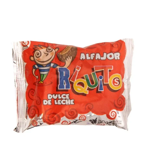 Alfajor Riquito Simple Negro 20g