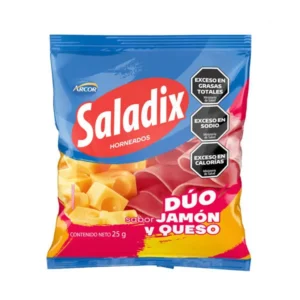 Saladix Duo Jamon y Queso 25g