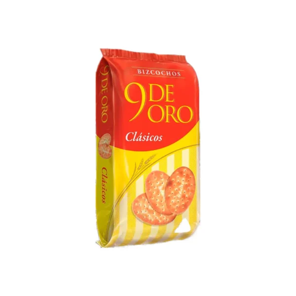 Galletitas 9 de Oro Bizcochos Clasicos
