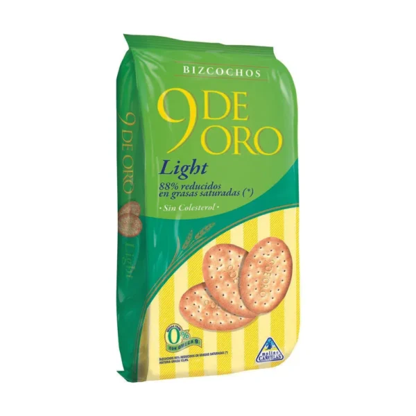 Galletitas 9 de Oro Light 170g