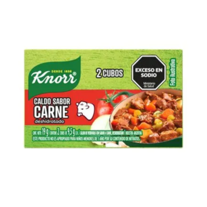 Caldo Knorr Sabor Carne x 2