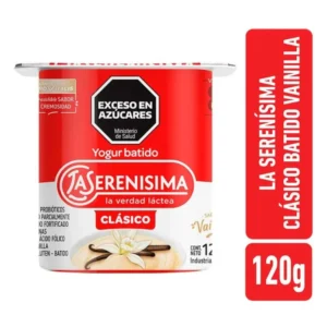 Yogur Batido Vainilla Serenisima 120g