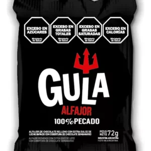 Alfajor Gula Chocolate 72 Gr