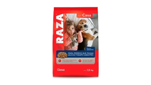 Alimento perro raza carne 1,5 kg