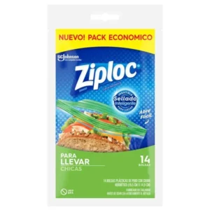 Bolsas Ziploc p/llevar x 14
