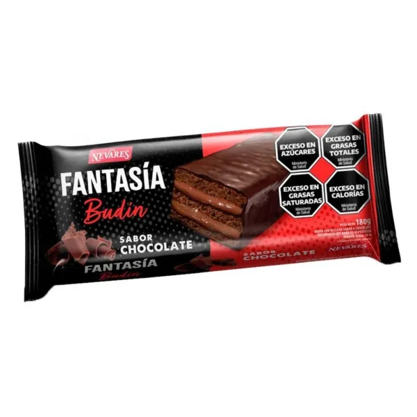 Budin Nevares Fantasía Chocolate 180g