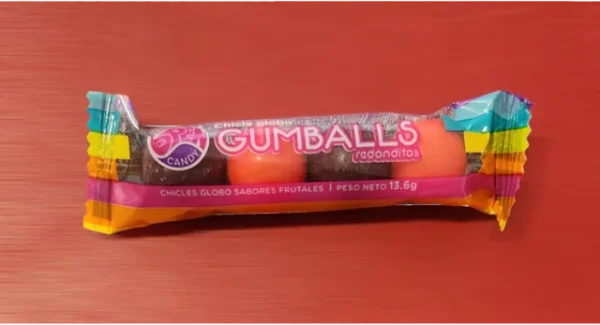 Chicles Gumballs Redonditos 13,6 Gr