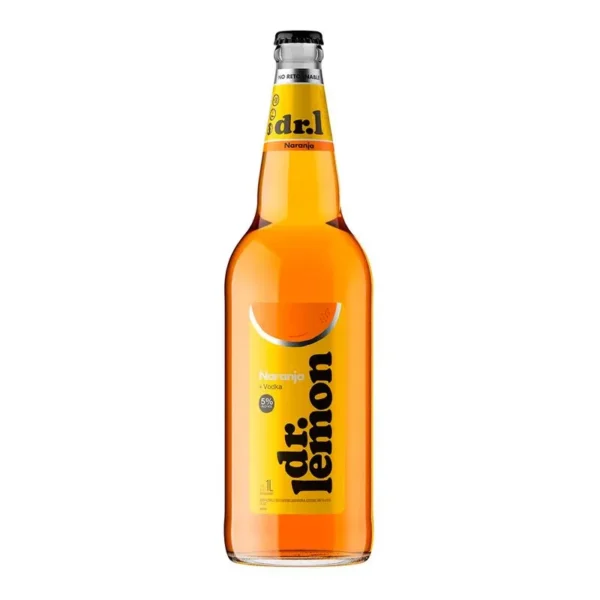 Dr Lemon Vodka Naranja 1 L