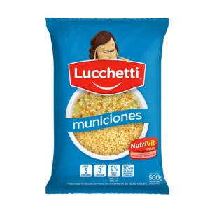 Fideos Municiones Lucchetti 500g