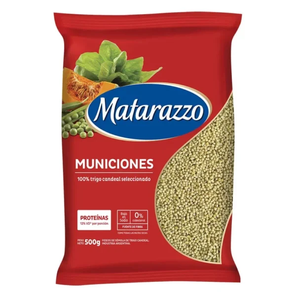 Fideos Matarazzo Munición 500 Gr