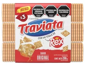 Galletitas Traviata Crack Rex 288g